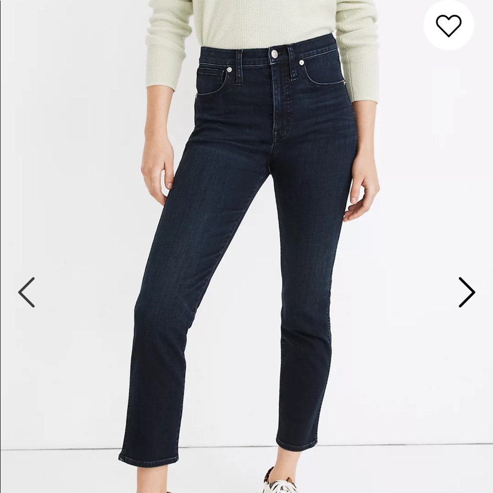 Madewell Stovepipe Jeans in Macintosh Wash - Tencel Edition